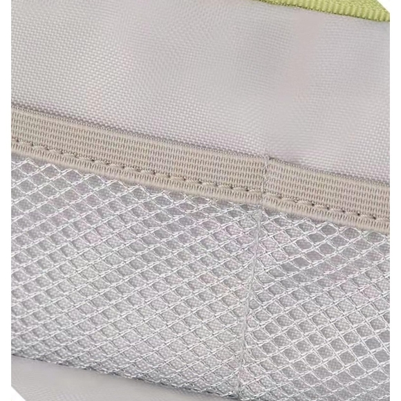 Large Mint Green Canvas Pencil Case - Picture 5 of 6